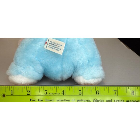 Baby Blue Bunny Lamb Plush Stuffed Animal Toy Turn key for Lullaby tune - Picture 11 of 12